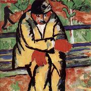 Kasimir Malevich Boulevard painting